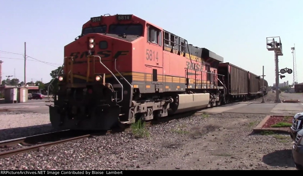 BNSF coal train